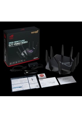 Бездротовий маршрутизатор Asus ROG Rapture GT-AXE11000 (90IG06E0-MO1R00)