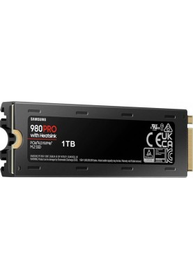 Накопичувач SSD 1ТB Samsung 980 Pro M.2 2280 PCIe 4.0 x4 NVMe V-NAND 3D TLC (MZ-V8P1T0CW)