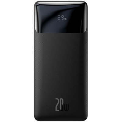 Універсальна мобільна батарея Baseus Bipow Digital Display 20W 20000 mAh Black (PPDML-M01) (1283126558764)