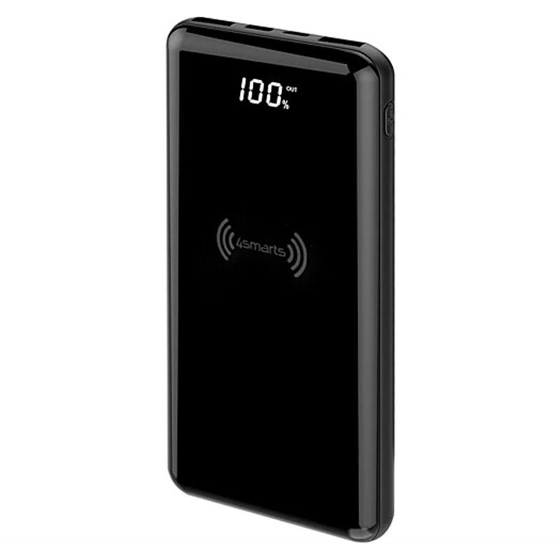 Універсальна мобільна батарея 4smarts VoltHub Ultimate 2 10000mAh QC, PD 18W, Wireless, Black