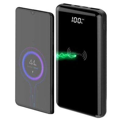 Універсальна мобільна батарея 4smarts VoltHub Ultimate 2 10000mAh QC, PD 18W, Wireless, Black