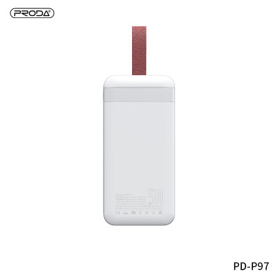 Універсальна мобільна батарея Proda PD P-97 50000mAh White (PRD-PD-97-WT)