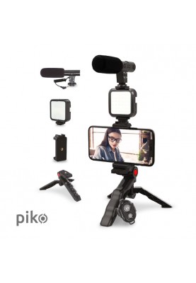 Комплект блогера Piko Vlogging Kit PVK-01LM (1283126515118)