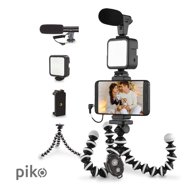 Комплект блогера Piko Vlogging Kit PVK-03LM (1283126515101)