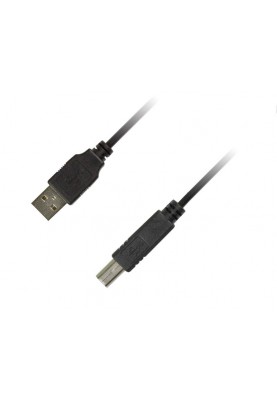Кабель Piko USB - USB Type-B V 2.0 (M/M), 1.8м, чорний (1283126474033)