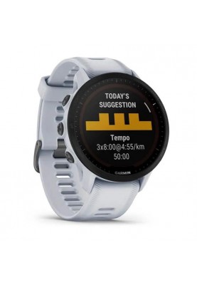 Смарт-годинник Garmin Forerunner 955 White (010-02638-11)