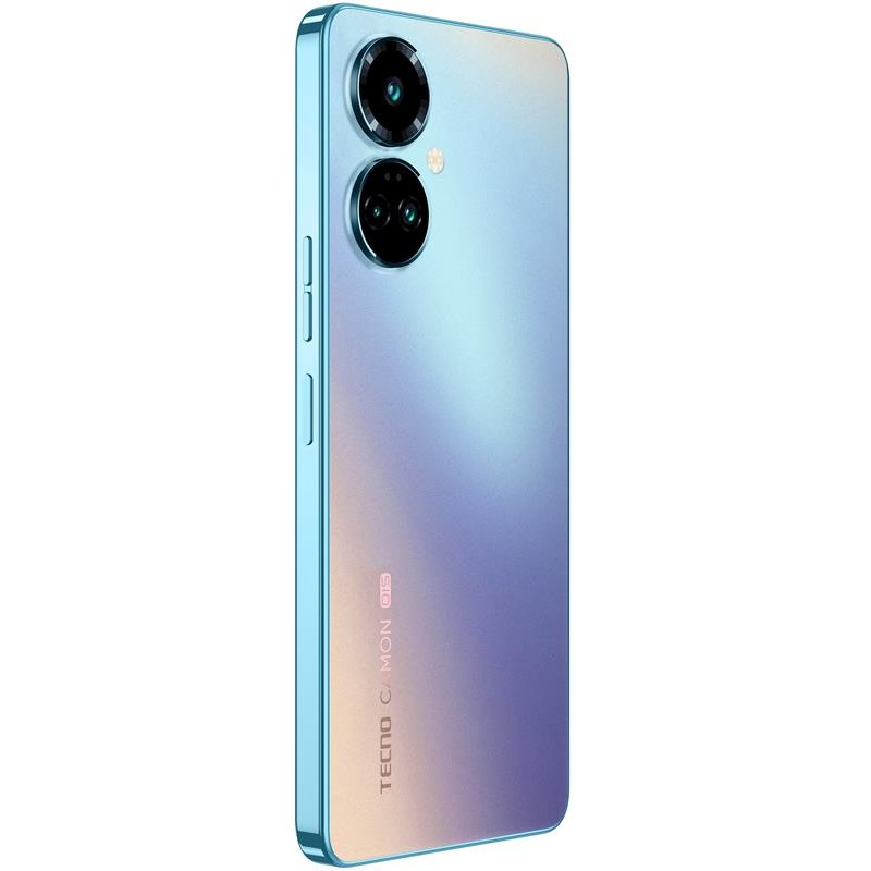 Смартфон Tecno Camon 19 Pro (CI8n) 8/128GB Dual Sim Polar Blue (4895180784460)