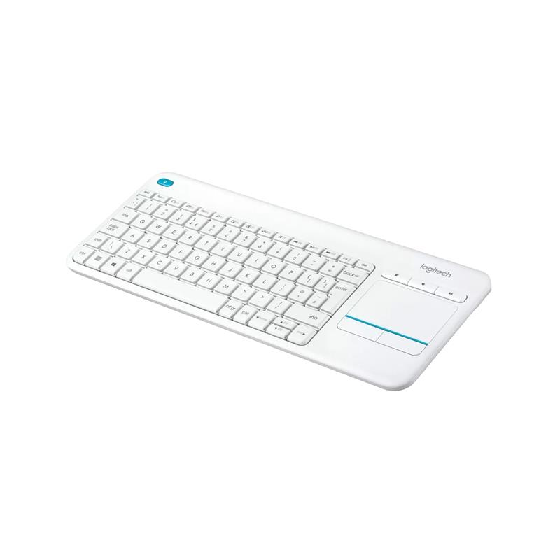 Клавіатура бездротова Logitech K400 Plus White (920-007146)