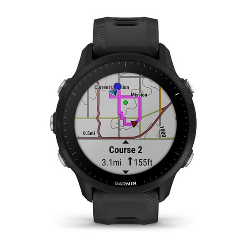 Смарт-годинник Garmin Forerunner 955 Black (010-02638-10)