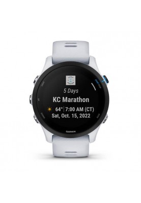 Смарт-годинник Garmin Forerunner 255 Music Whitestone (010-02641-21)