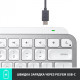 Клавіатура бездротова Logitech MX Keys Mini Wireless Illuminated UA Pale Gray (920-010499)