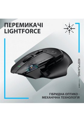 Миша бездротова Logitech G502 X Lightspeed Black (910-006180)