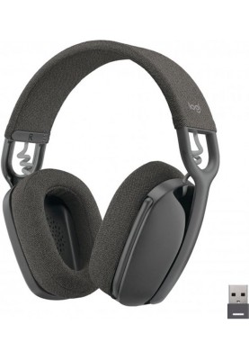 Bluetooth-гарнітура Logitech Zone Vibe 125 Wireless Headphones Graphite (981-001126)