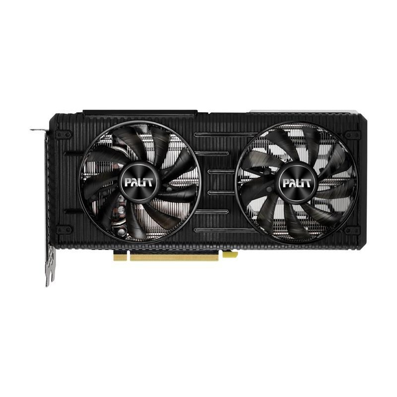 Відеокарта GF RTX 3060 Ti 8GB GDDR6 Dual V1 Palit (NE6306T019P2-190AD) (LHR)