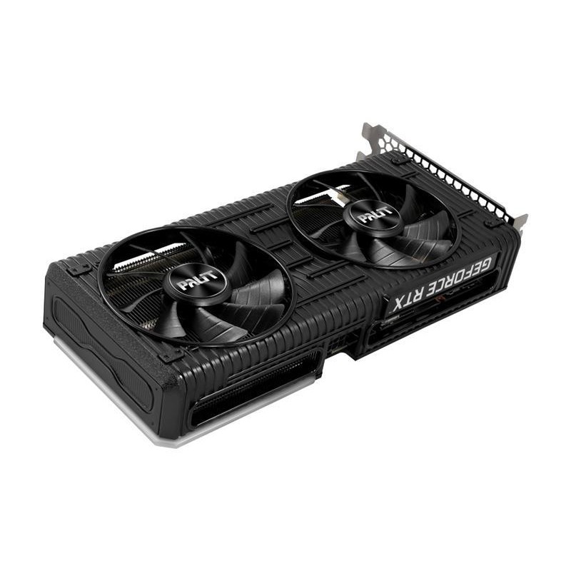 Відеокарта GF RTX 3060 Ti 8GB GDDR6 Dual V1 Palit (NE6306T019P2-190AD) (LHR)