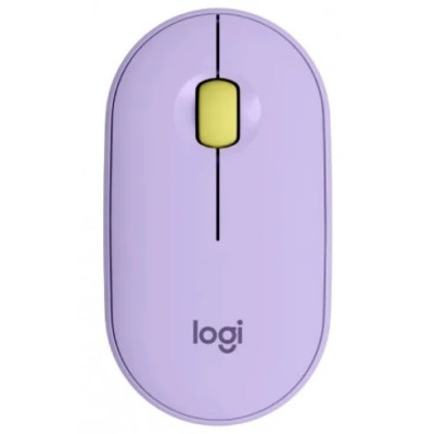 Мишка бездротова Logitech Pebble M350 (910-006752) Lavender Lemonade USB
