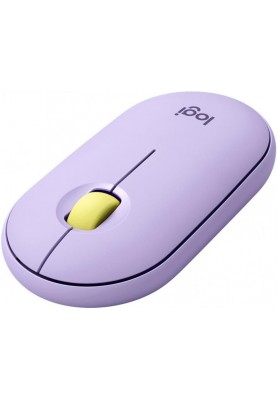 Мишка бездротова Logitech Pebble M350 (910-006752) Lavender Lemonade USB