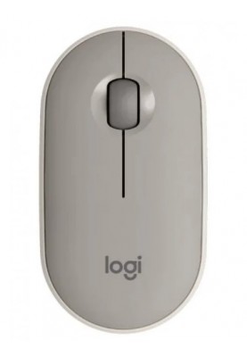 Мишка бездротова Logitech Pebble M350 Sand (910-006751)