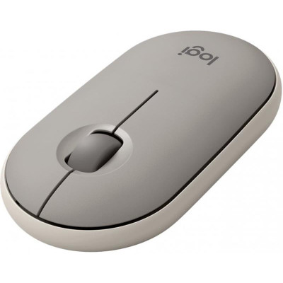 Мишка бездротова Logitech Pebble M350 Sand (910-006751)