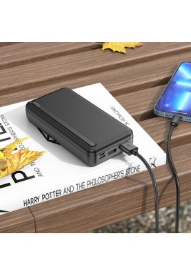 Універсальна мобільна батарея Hoco J91A 20000mAh Black (J91A-20)