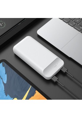 Універсальна мобільна батарея Hoco J52A 20000mAh White (J52A-20WH)