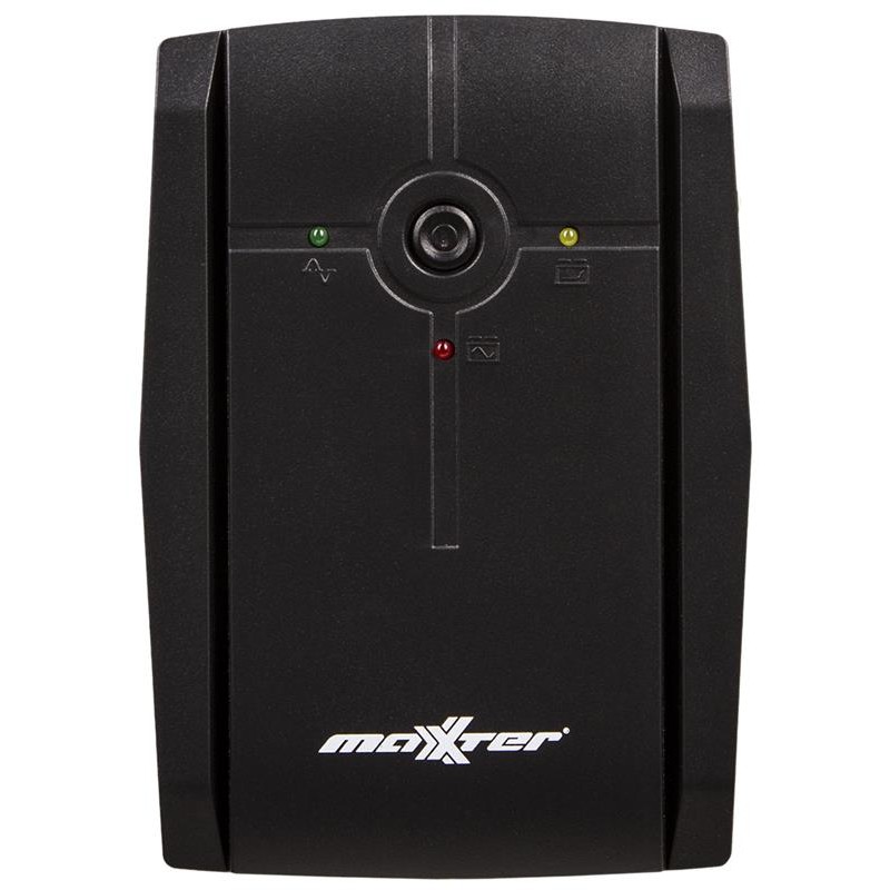 Джерело безребійного живлення Maxxter MX-UPS-B650-02 650VA, AVR, 2xShuko