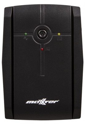 Джерело безребійного живлення Maxxter MX-UPS-B850-02 850VA, AVR, 2xShuko