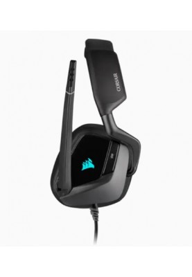 Гарнiтура Corsair Void RGB Elite USB Premium Gaming Headset with 7.1 Surround Sound Carbon (CA-9011203-EU)