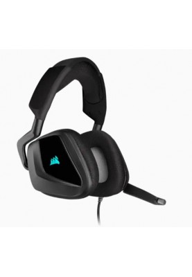 Гарнiтура Corsair Void RGB Elite USB Premium Gaming Headset with 7.1 Surround Sound Carbon (CA-9011203-EU)