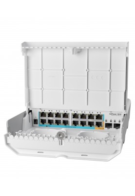 Комутатор MikroTik netPower 15FR (CRS318-1Fi-15Fr-2S-OUT)