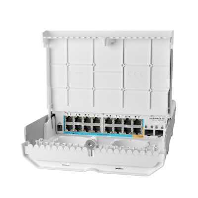 Комутатор MikroTik netPower 15FR (CRS318-1Fi-15Fr-2S-OUT)