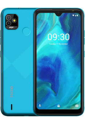 Смартфон Tecno Pop 5 (BD2d) 2/32GB Dual Sim Ice Blue (4895180775093)