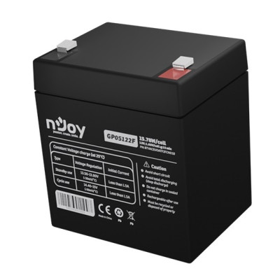 Акумуляторна батарея Njoy GP05122F 12V 5AH (BTVACEUOBTO2FCW01B) AGM