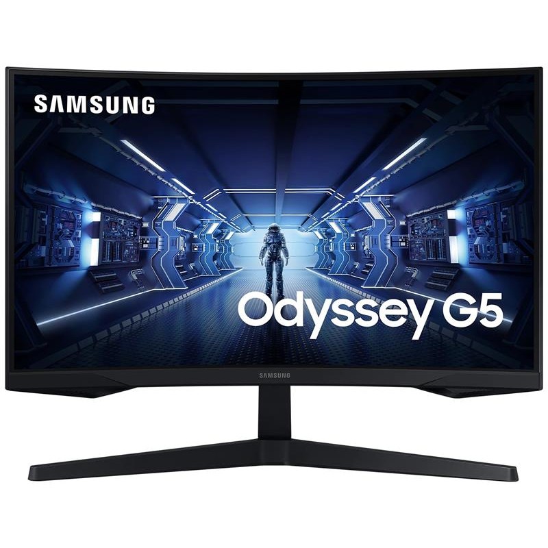 Монітор Samsung 27" Odyssey G5 (LC27G54TQWIXCI) VA Black Curved