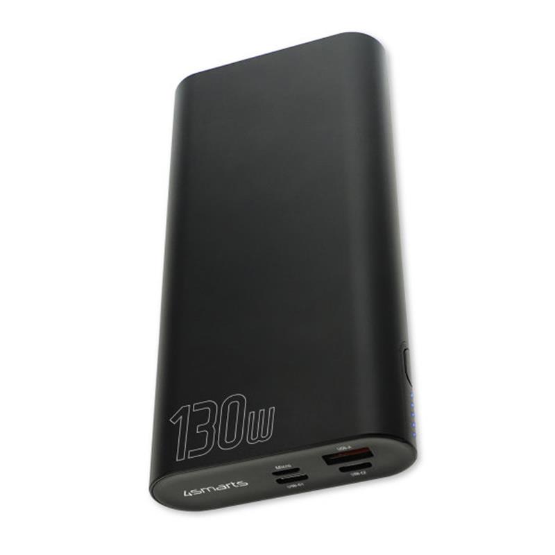 Універсальна мобільна батарея 4smarts Enterprise 2 20000mAh 130W with Quick Charge, PD, Black