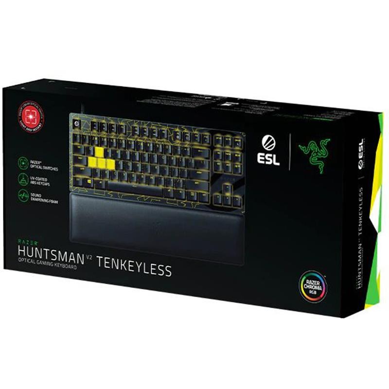 Клавіатура Razer Huntsman V2 Tenkeyless Red Switch Black (RZ03-03941700-R3M1)