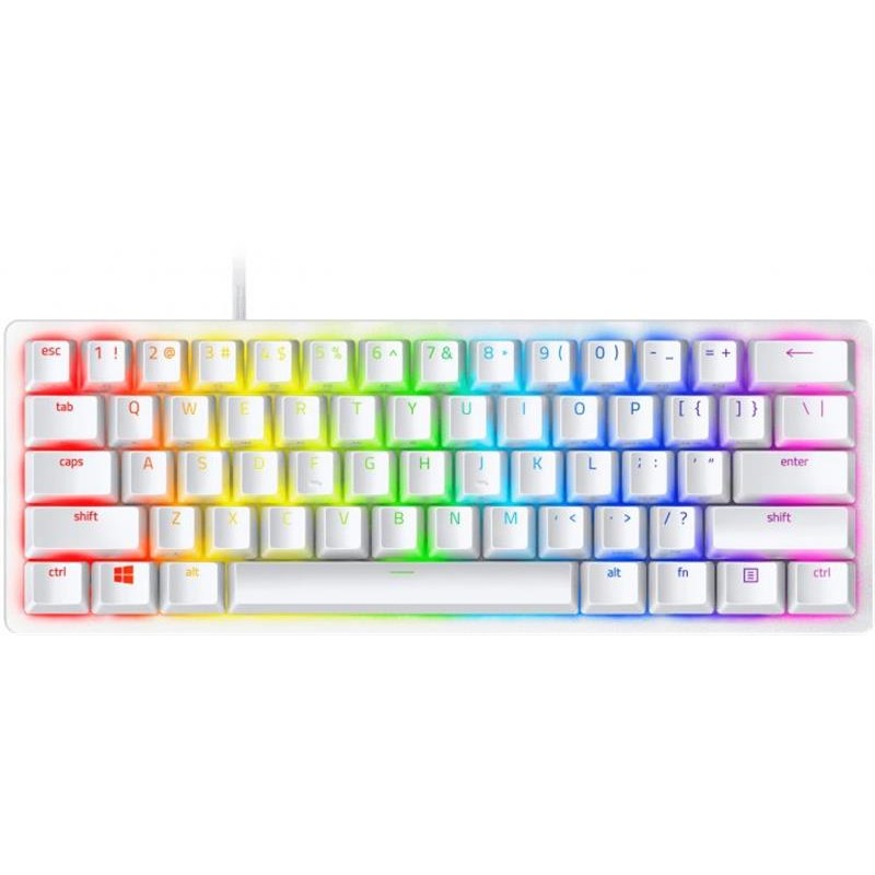 Клавіатура Razer Huntsman Mini Mercury Red Switch White (RZ03-03392200-R3R1)