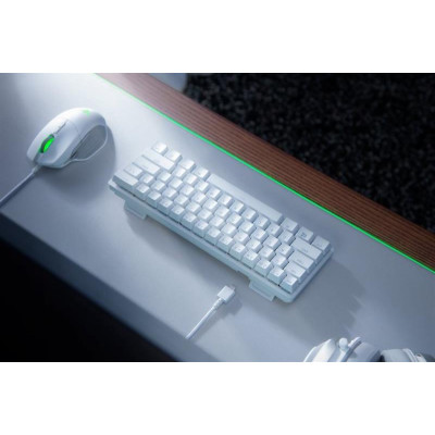 Клавіатура Razer Huntsman Mini Mercury Red Switch White (RZ03-03392200-R3R1)