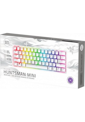 Клавіатура Razer Huntsman Mini Mercury Red Switch White (RZ03-03392200-R3R1)
