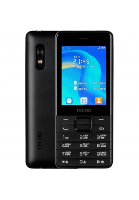 Мобiльний телефон Tecno T454 Dual Sim Black (4895180745973)