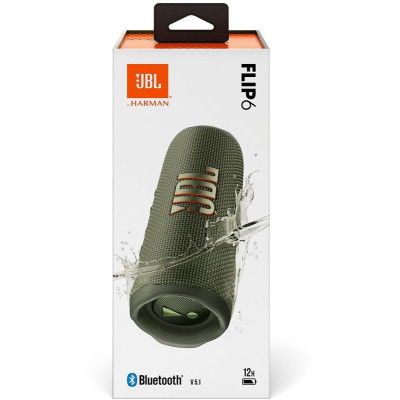 Акустична система JBL Flip 6 Green (JBLFLIP6GREN)