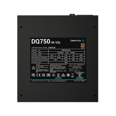 Блок живлення DeepCool DQ750M (DP-GD-DQ750-M-V2L) 750W