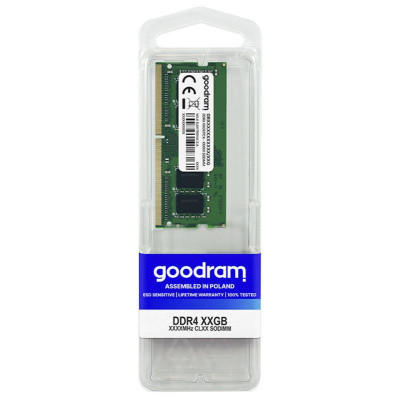 Модуль пам`яті SO-DIMM 32GB/2666 DDR4 Goodram  (GR2666S464L19/32G)