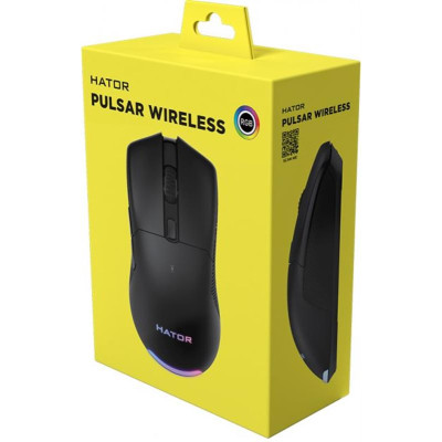 Мишка Hator Pulsar Wireless Black (HTM-315) USB