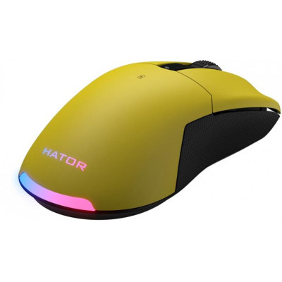 Мишка Hator Pulsar Wireless Yellow (HTM-318) USB