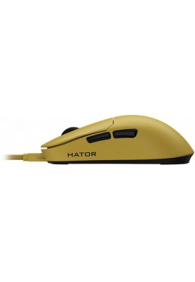 Мишка Hator Quasar Essential Yellow (HTM-402) USB