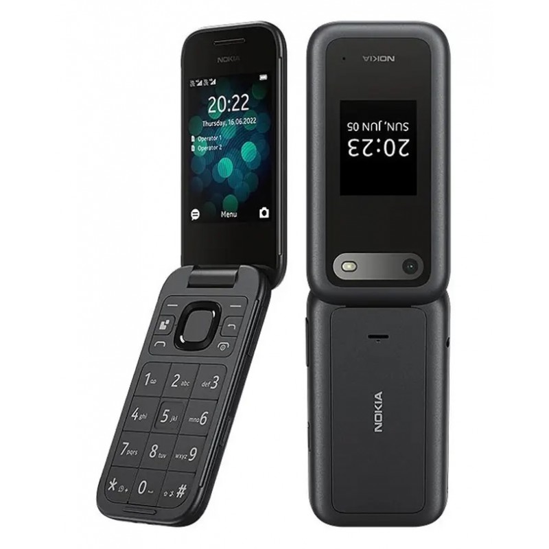 Мобільний телефон Nokia 2660 Flip Dual Sim Black