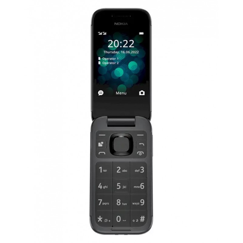 Мобільний телефон Nokia 2660 Flip Dual Sim Black