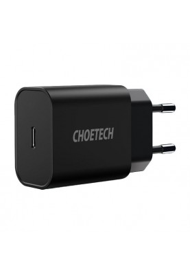 Мережевий зарядний пристрій Choetech (1USBх3A) Black (Q5004-EU)