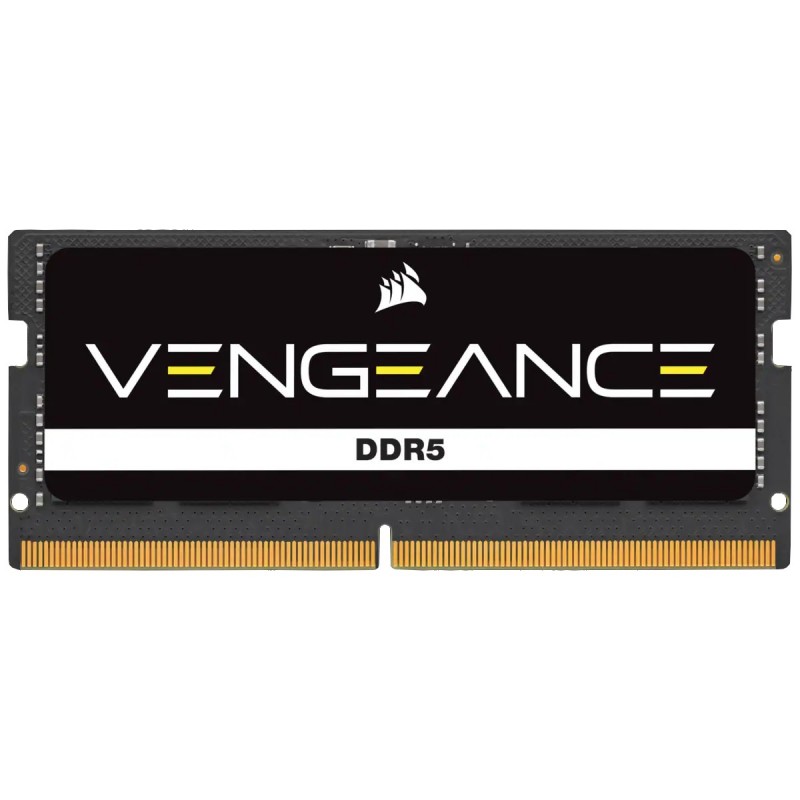 Модуль пам`ятi SO-DIMM 16GB/4800 DDR5 Corsair Vengeance Black (CMSX16GX5M1A4800C40)